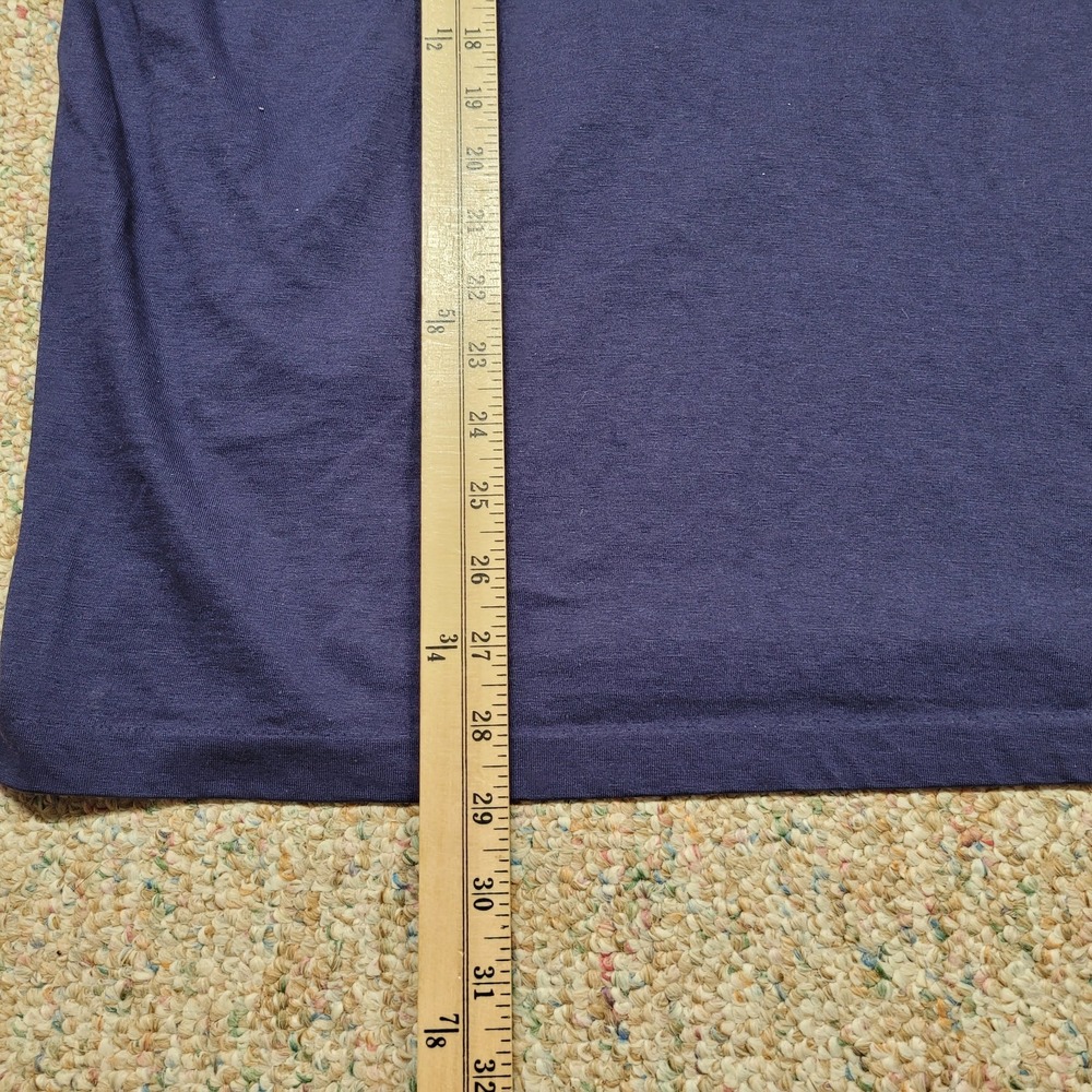 Polo Country Ralph Lauren Shirt Mens Medium Blue Turtleneck Pullover Long Sleeve - Picture 9 of 15